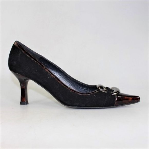 STUART WEITZMAN Marsala pointed-toe pumps - Picture 4 of 7